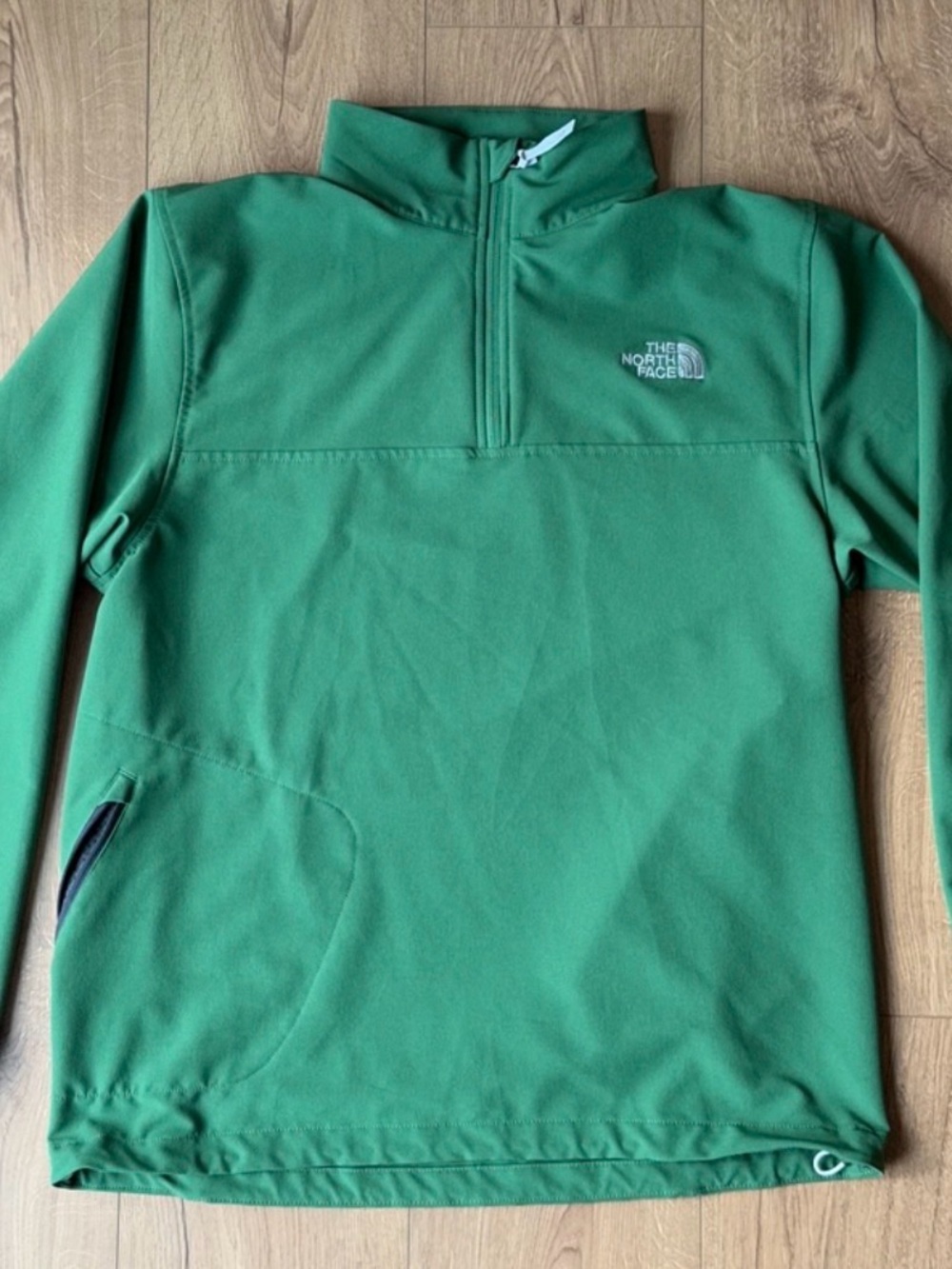 The North Face Men’s Green Quarter-Zip Fleece Pullover